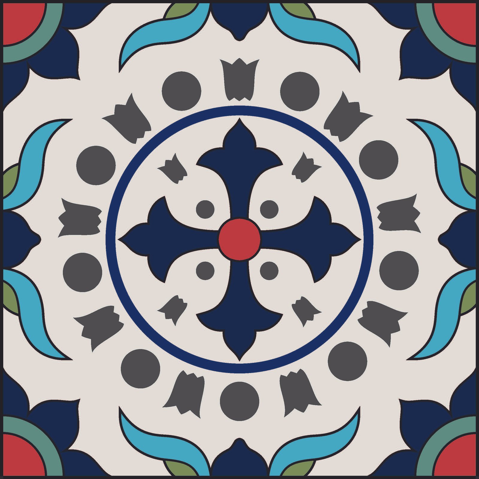 Azteca (large pattern)