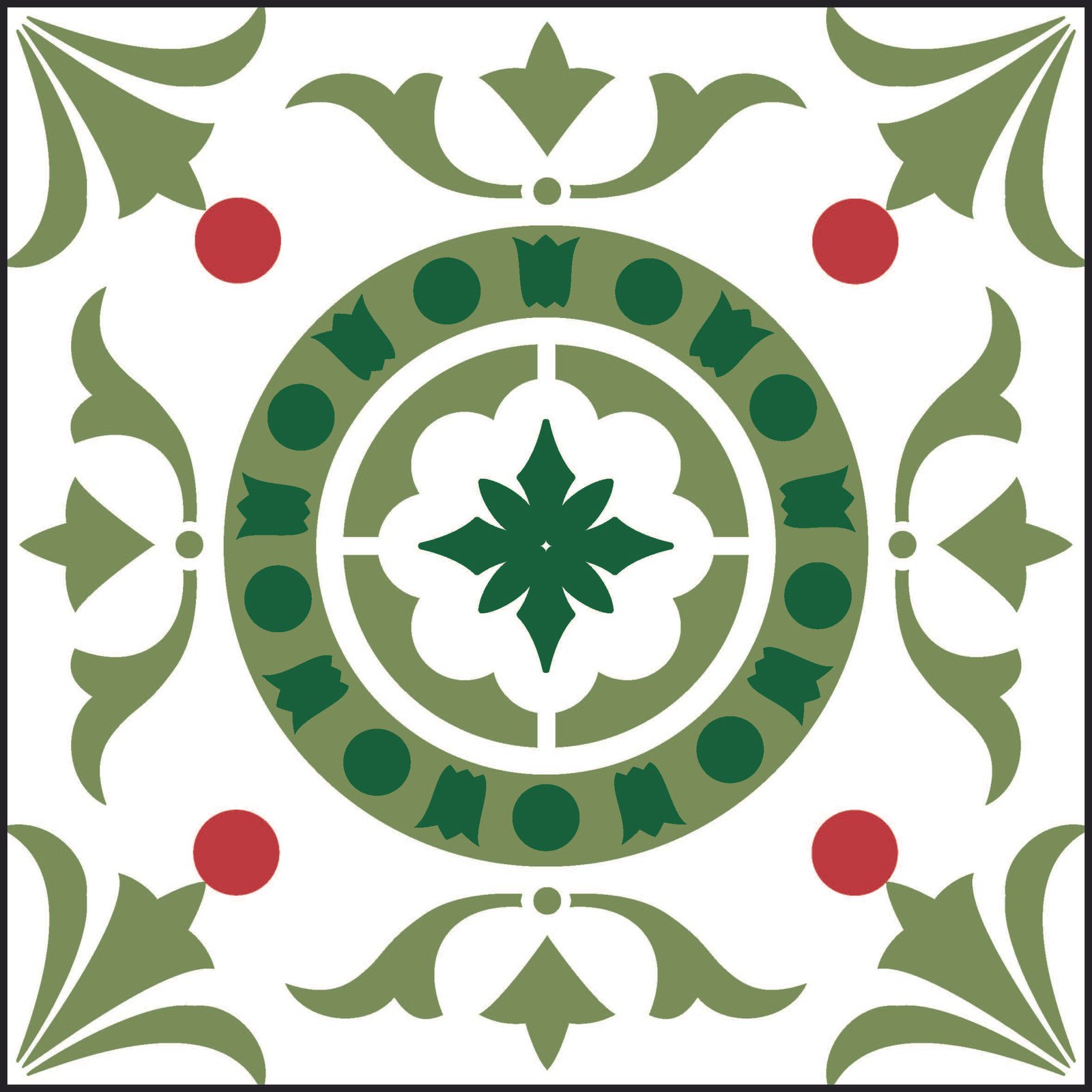 Mediterranean (large pattern)