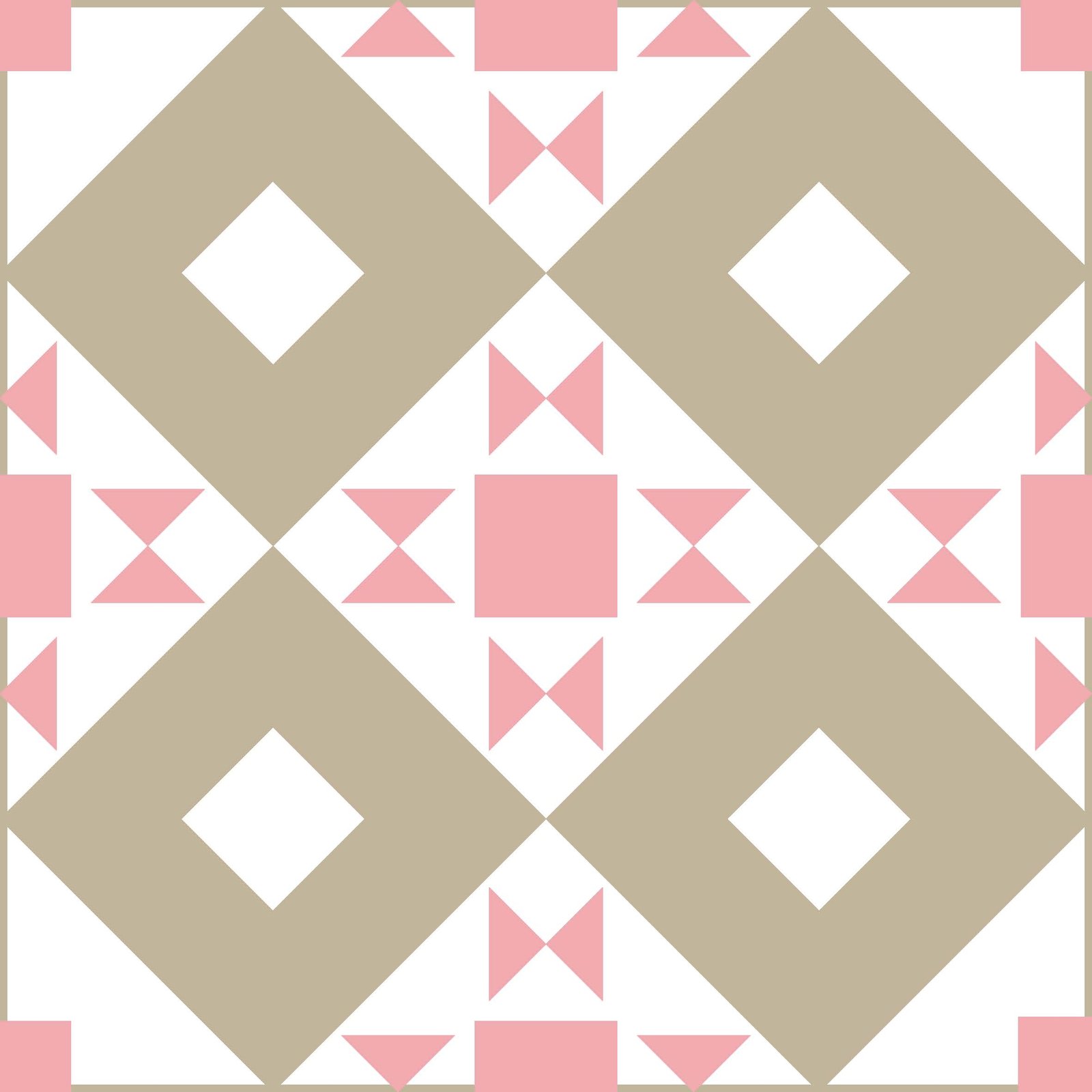 Lt Brown with pink